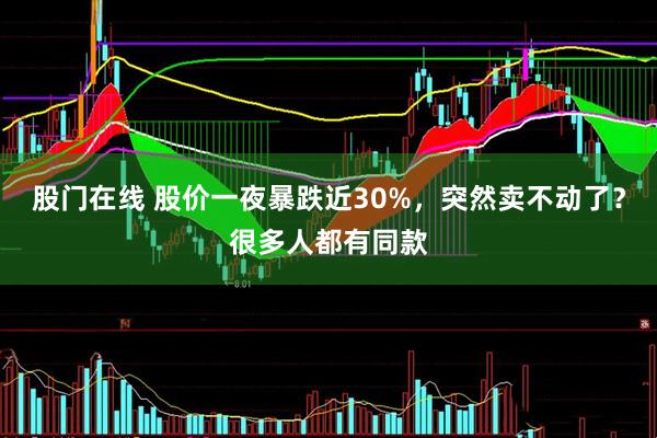 股门在线 股价一夜暴跌近30%，突然卖不动了？很多人都有同款